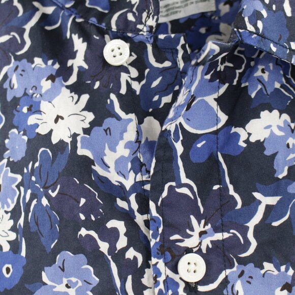 Norse Projects Shirt Men's Large Short Sleeve Floral Carsten Liberty Print loop - Picture 5 of 12